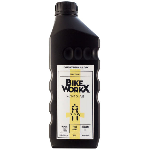 Bikeworkx FORK STAR 7,5W 1L Tlumičový (vidlicový) olej, , velikost