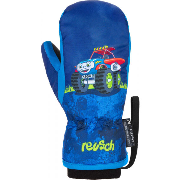 Reusch FRANCI R-TEX XT MITTEN Dětské zimní rukavice, modrá, velikost