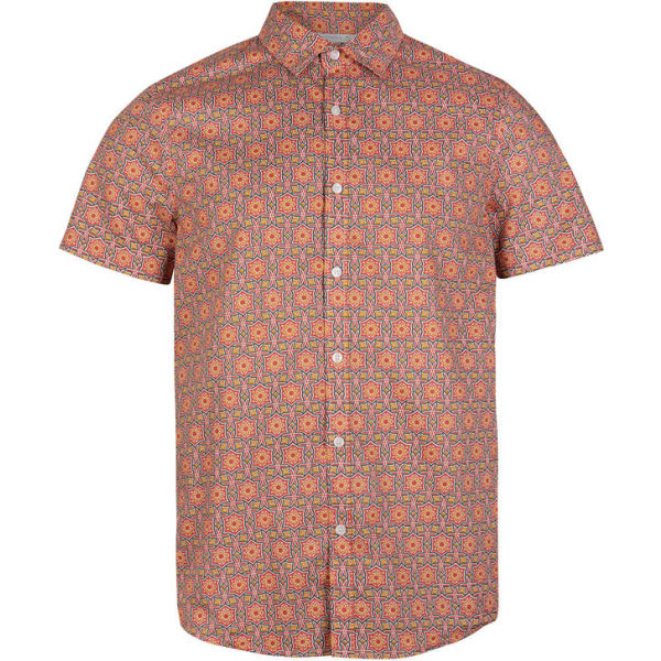 ONeill TAGHAZOUT Pánská košile, oranžová, velikost