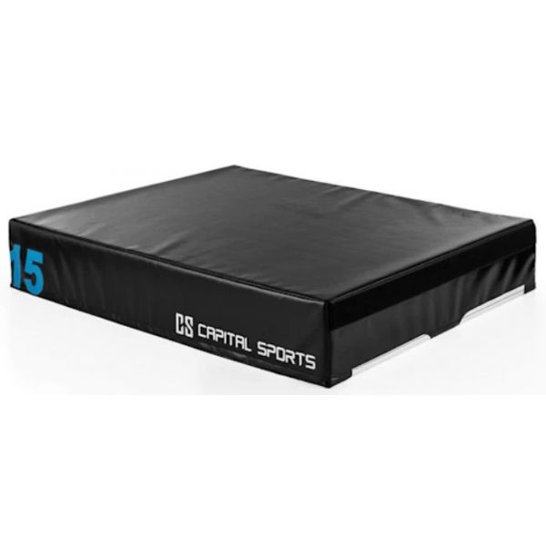 CAPITAL SPORTS ROOKSO SOFT JUMP BOX 15 CM Plyobox, černá, velikost