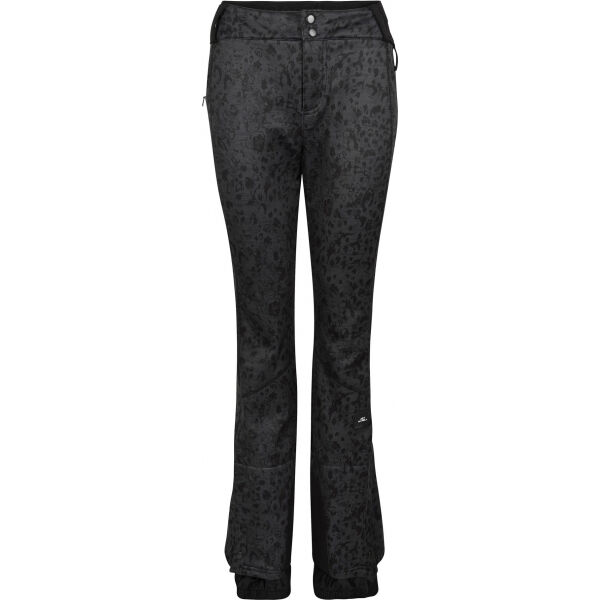 ONeill BLESSED PANTS AOP Dámské lyžařskésnowboardové kalhoty, tmavě šedá, velikost