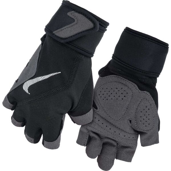 Nike MENS PREMIUM Pánské fitness rukavice, černá, velikost