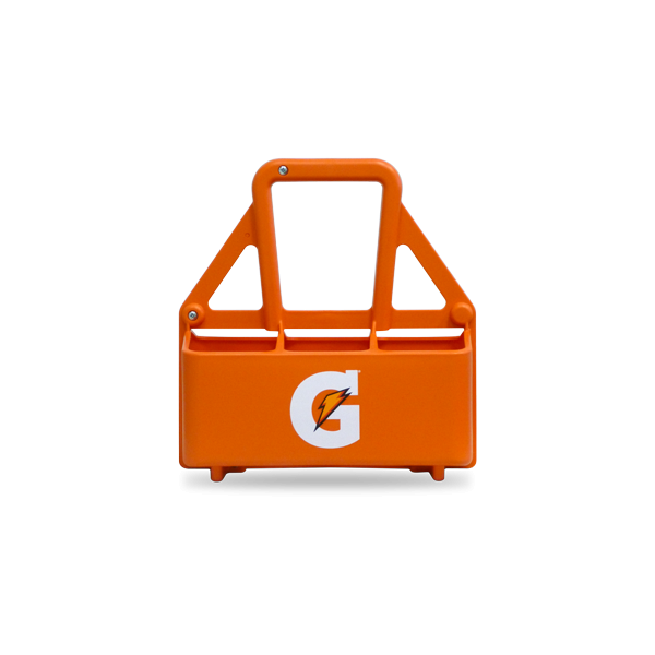 Gatorade PLASTOVÝ NOSIČ BIDONŮ Plastový nosič bidonů, oranžová, velikost