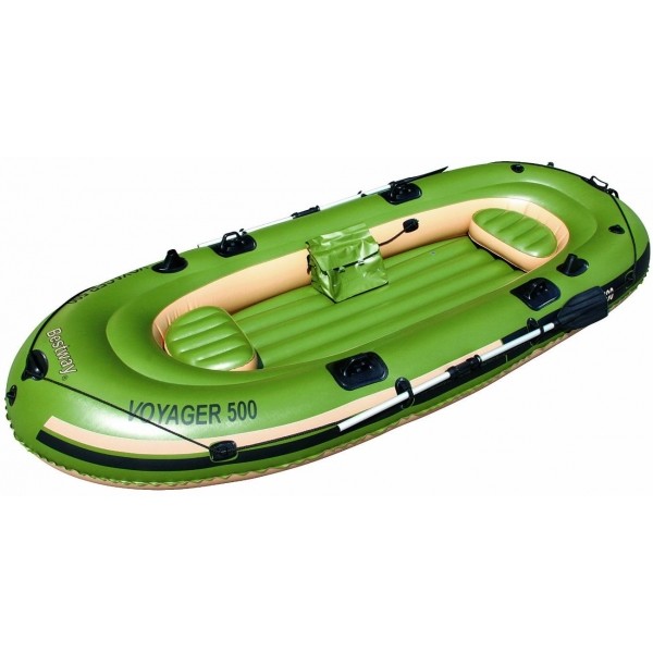 Bestway VOYAGER 500 Nafukovací člun, zelená, velikost